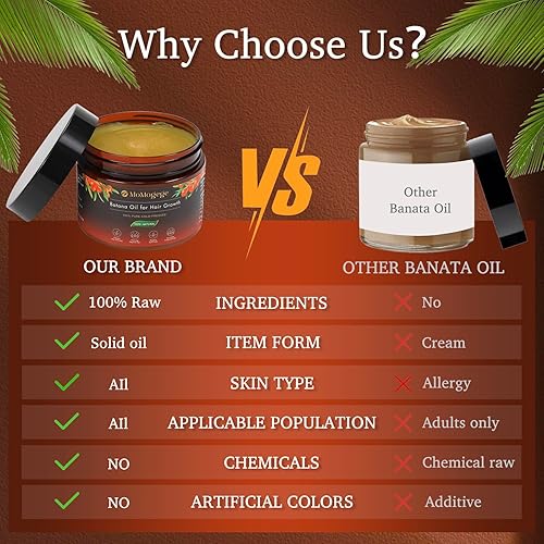 Miniatura 6 de Aceite de batana orgánico para el crecimiento del cabello Dr Sebi Pure Batana Oil para mujeres y hombres - Producto 100% crudo para el crecimiento