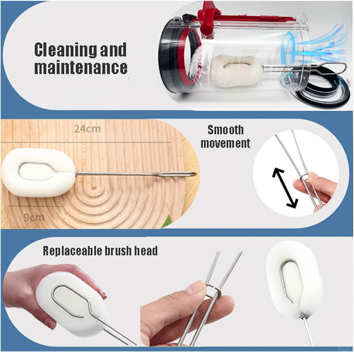 Dust Bin Replacement for V11, V15, SV14, SV15, SV22 Vacuum Cleaner Models