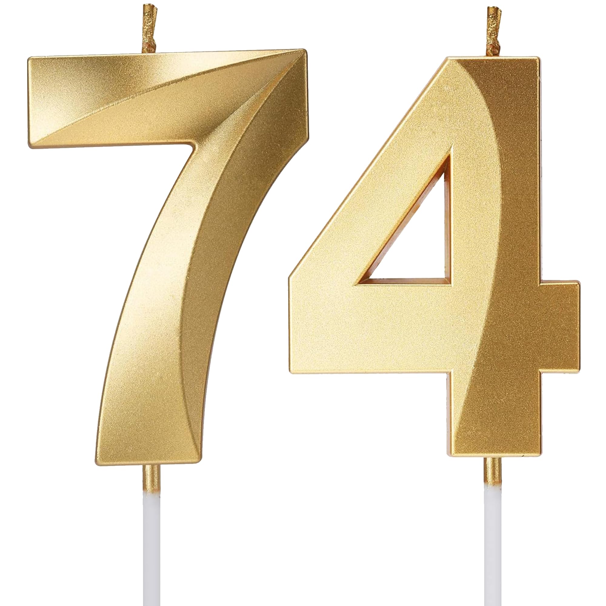 Birthday Candles Number Candles Age Year for Cakes Happy Birthday 3D Designed Wedding Anniversary Party Cake Topper Decorations