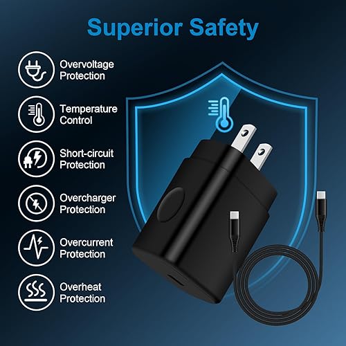 Miniatura 5 de Caja de carga súper rápida de 25 W tipo C de carga rápida para Samsung Galaxy A17 A16 A54 0.18 oz A15 S25 Ultra S24 FE A35 A14 Z Fold 7Flip 7 S23