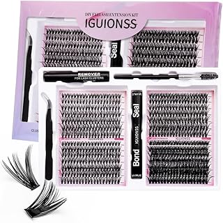 Juego de 560 racimos de pestañas esponjosas 3...