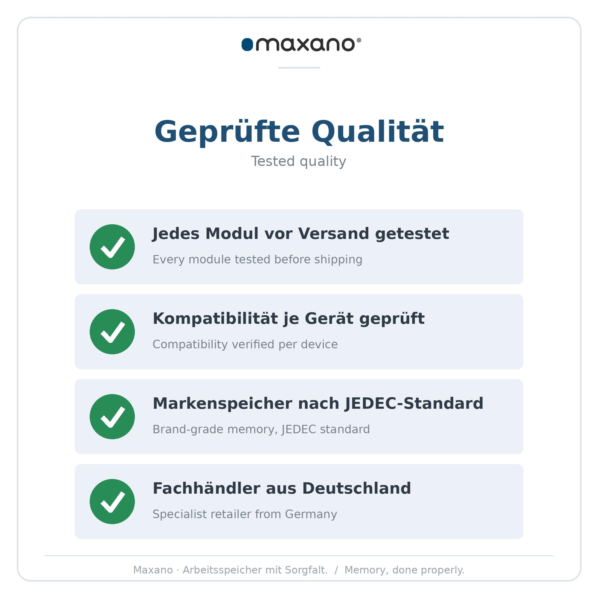 Maxano 32GB Kit (2x16GB) RAM kompatibel mit HP Pro Mini 400 G9 (DDR4 PC4-25600, SO-DIMM, Non-ECC)