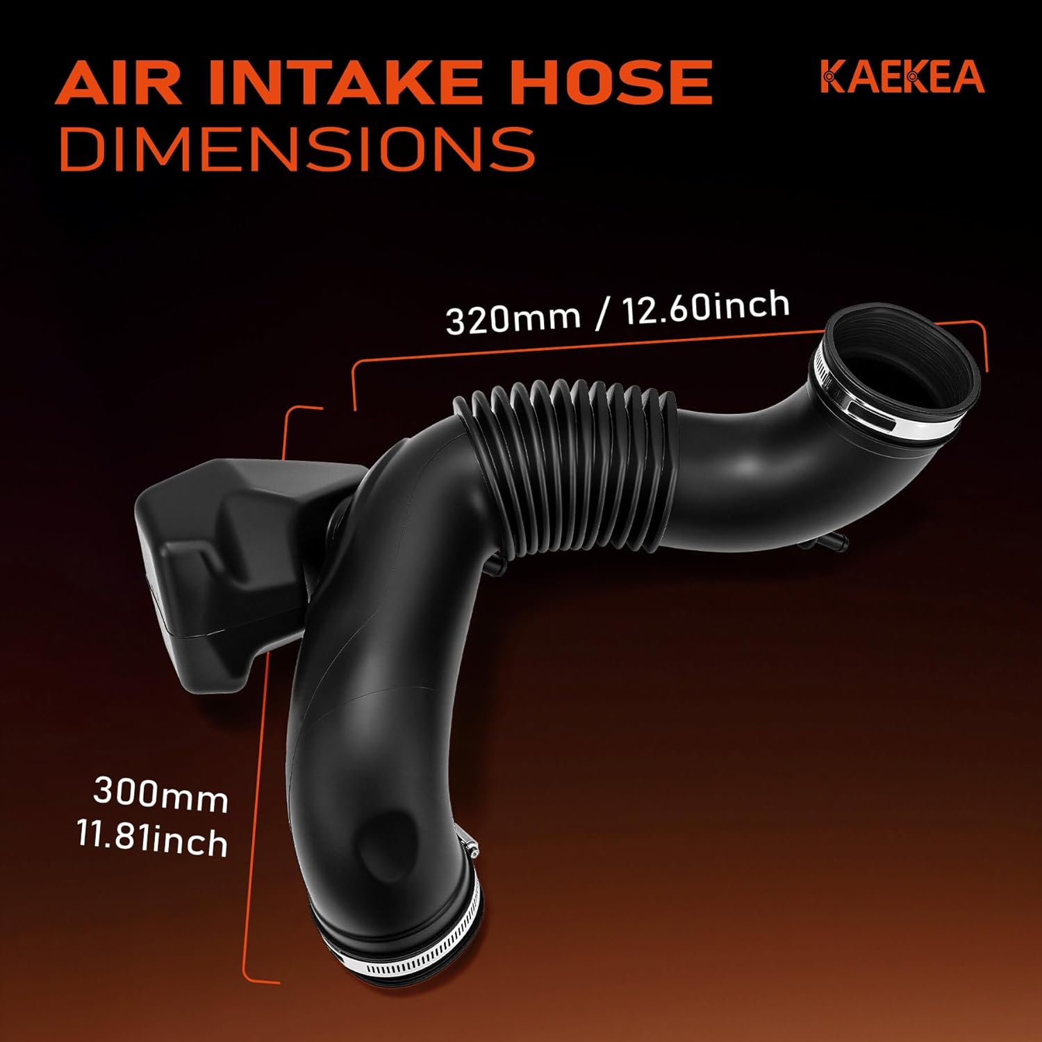 28130-3S160 Air Intake Hose Duct Tube Compatible with 2011-2014 Hyundai Sonata 2011-2015 Kia Optima 2.4L L4 Replace 281303S160