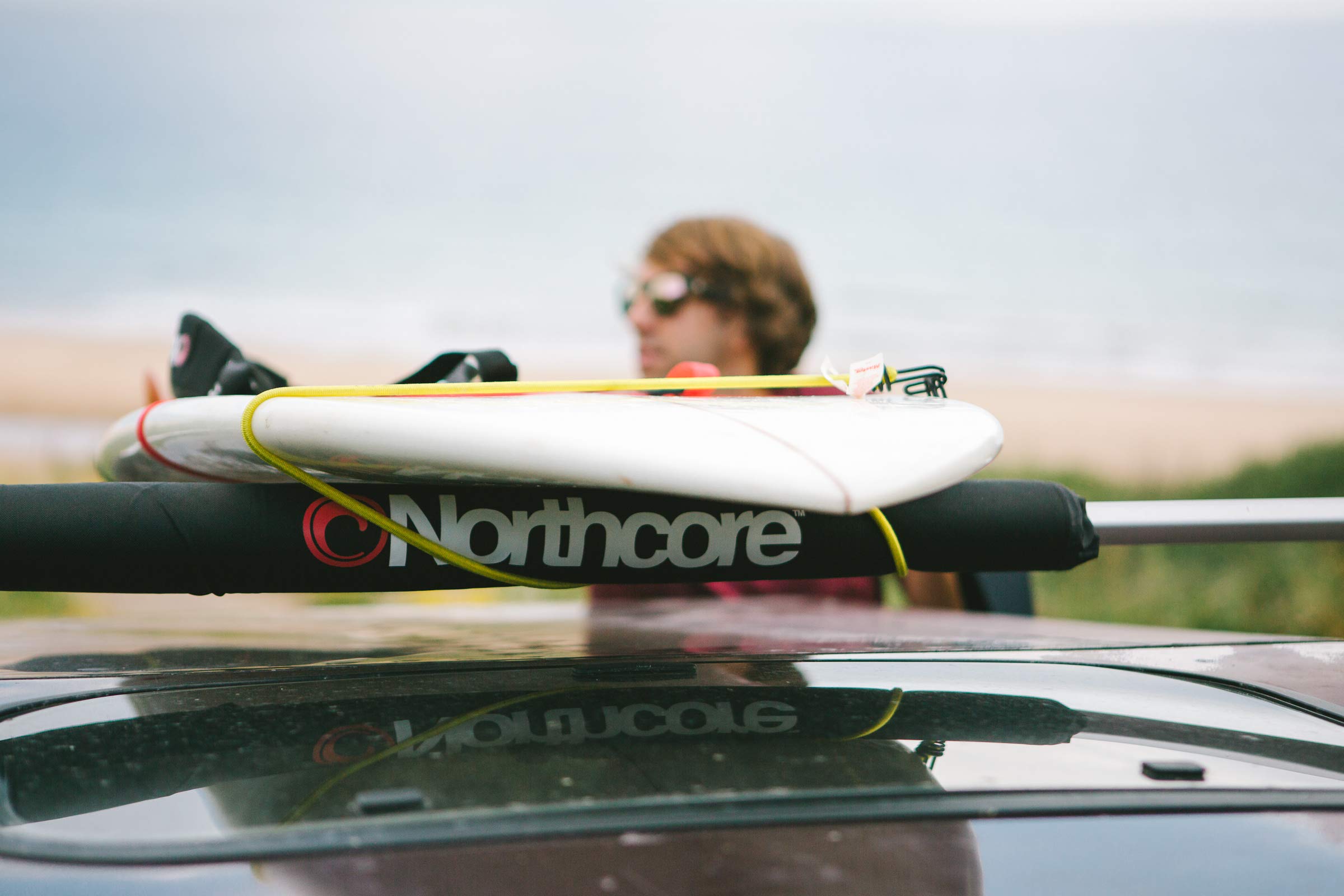 Northcore Eco Recycled Wide Load Roof Bar Pads- Cuscinetti per Barre sul Tetto per carichi Larghi riciclati
