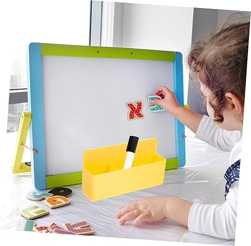 Miniatura 9 de EXCEART Magnetic Storage Box Magnetic Marker Holders Whiteboard Marker Organizer Kid Magnets Whiteboard