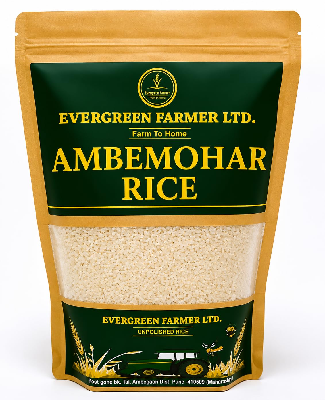 Evergreen Farmers Ltd Ambemohar Rice 1 kg-image-13
