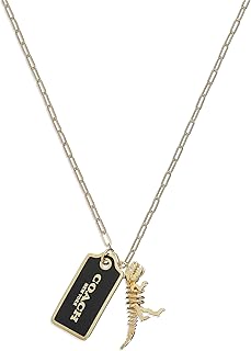 Hangtag Short Pendant Necklace