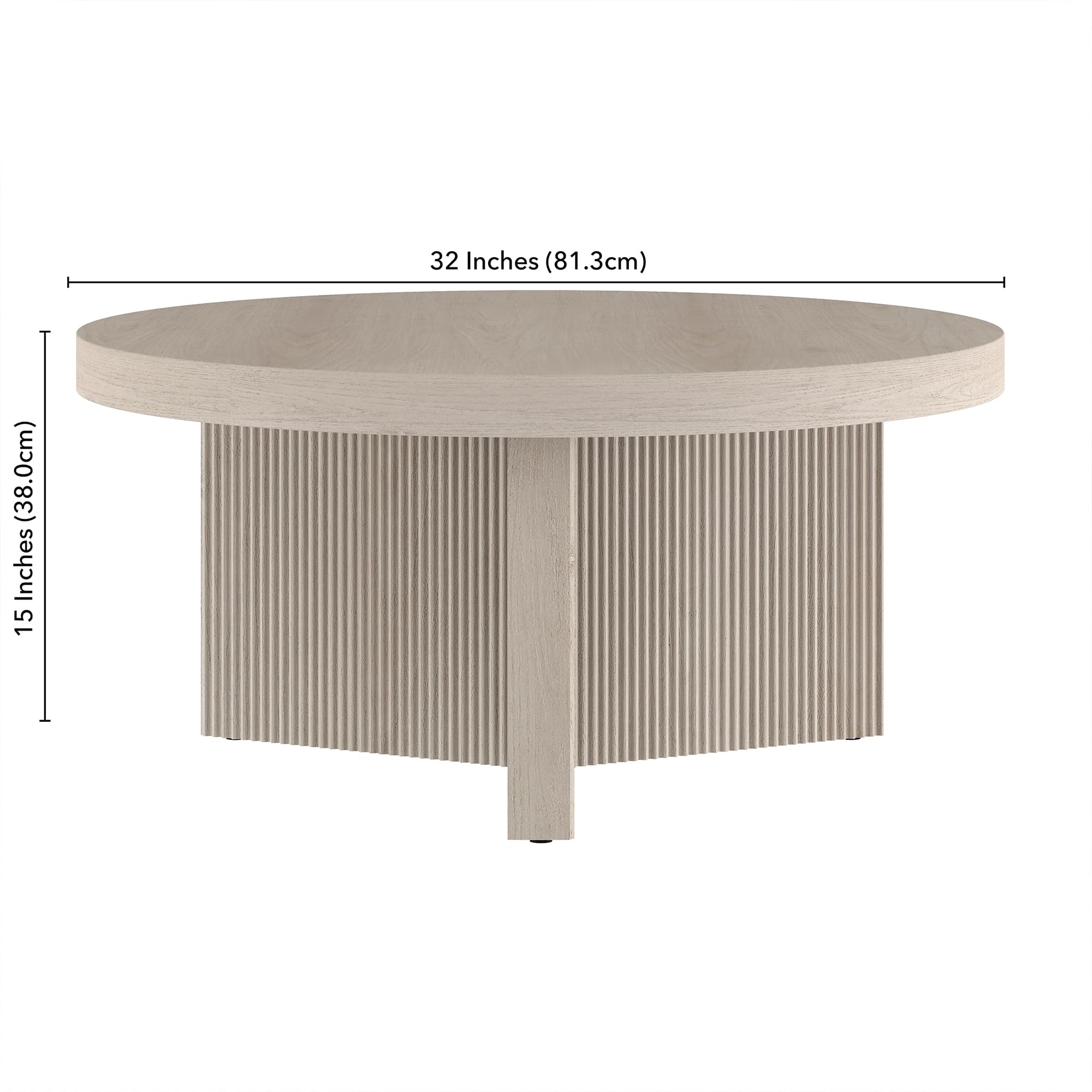 Amazon.com: Henn&Hart Holm Coffee Table, 32