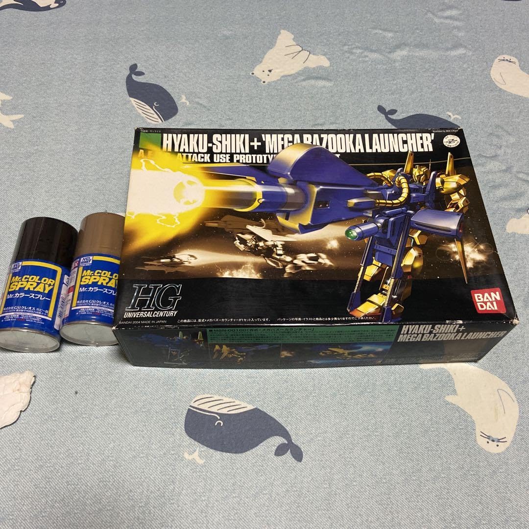 Amazon.co.jp: HGUC 1 144 MSN-00100 百式メガバズーカランチャー