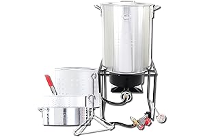 King Kooker Propane Outdoor Fry Boil Package with 2 Pots