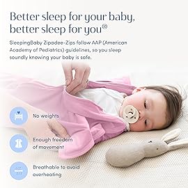 SleepingBaby Zipadee-Zip Transition Swaddle - Cozy Baby Swaddle Blanket with Zipper Convenience - Roomy Wearable Blanket for Easy Diaper Changes - Pink Poppy, Small (4-8 Month) - 2 Pack