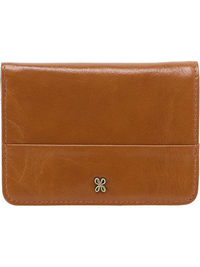 Brown HOBO Jill Bifold Wallet