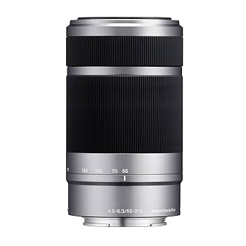 SONY E 4.5-6.3 55-210 OSS望遠レンズ49mmフィルター径 Amazon.com : Sony E 55-210mm F4.5-6.3 OSS Lens for Sony E