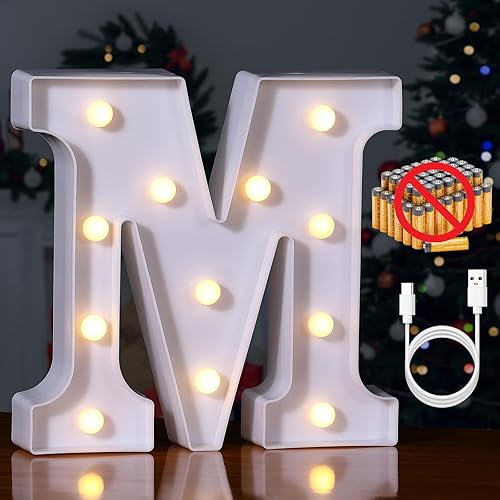Miniatura 250 de Foaky Número de luz LED decorativo, letrero de número iluminado para luz nocturna, boda, fiesta de cumpleaños, Navidad, hogar, bar, número
