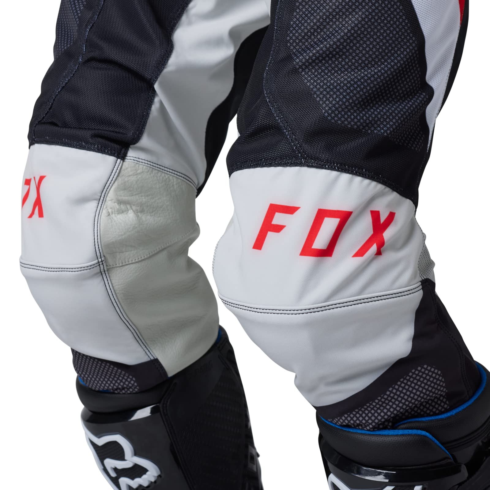 Fox Racing Pantaloni Airline Uomo Sensory, Rosso Fluorescente, 50 IT