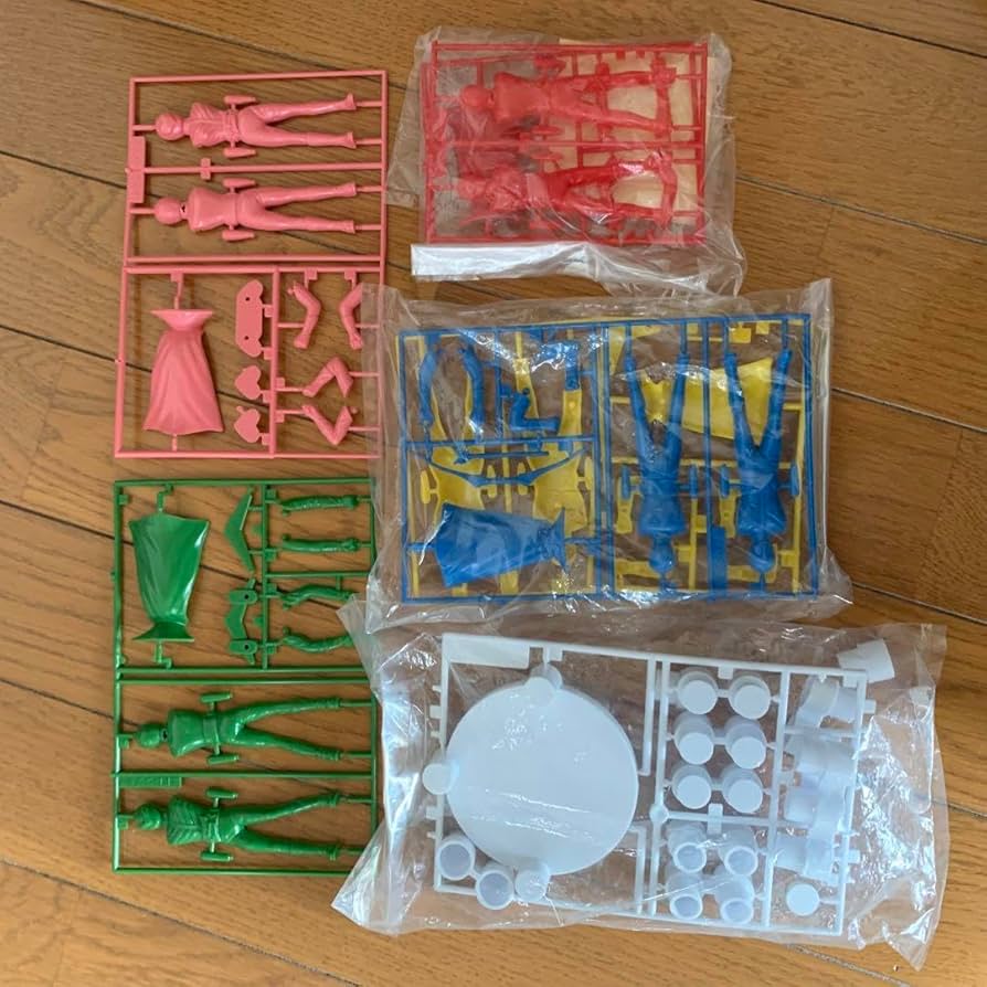 貴重　秘密戦隊ゴレンジャー　プラモデル　5体セット Amazon | 秘密戦隊ゴレンジャー プラモデル 5体セット