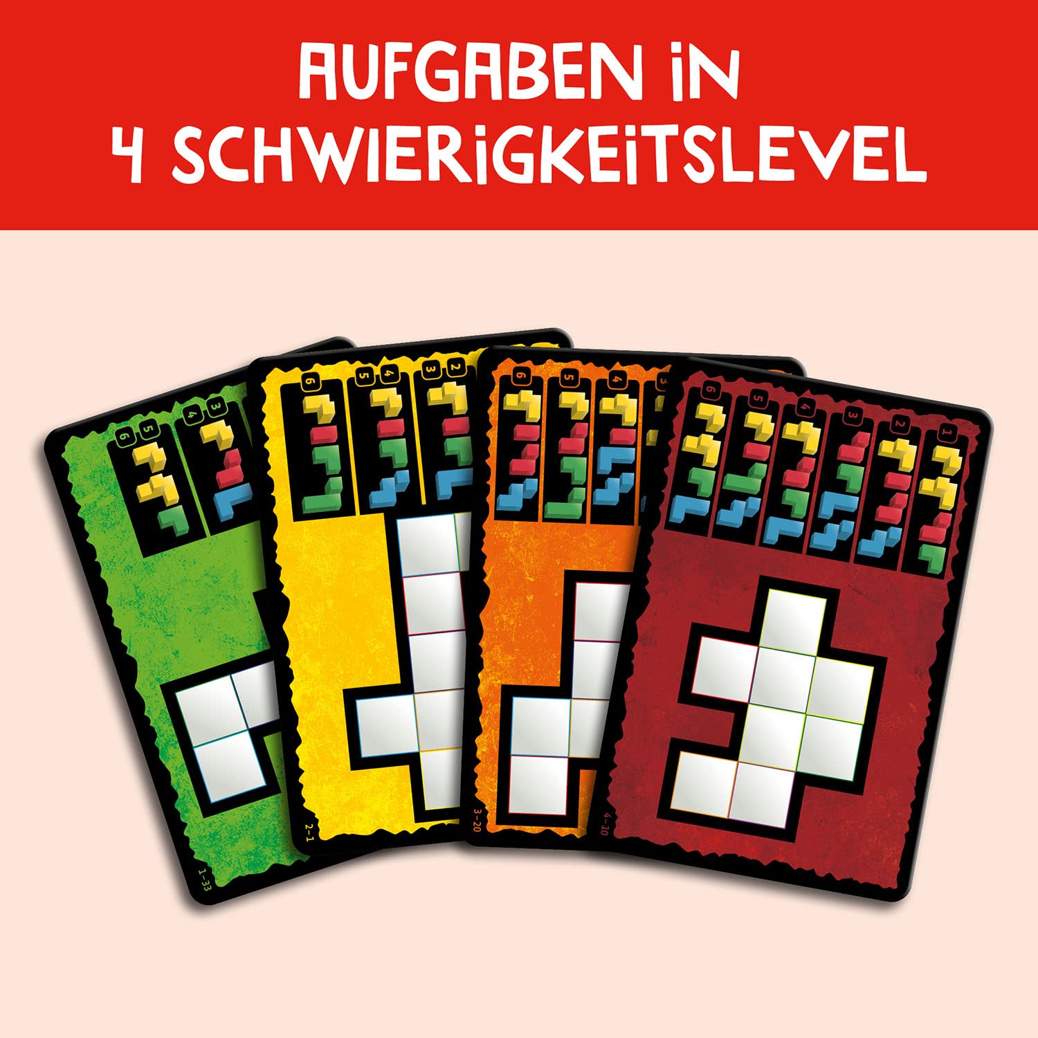 Kosmos 712693 Ubongo! Trigo – Dreieckiges Legespiel Für 1-4 Personen, Ab 7 Jahre, Reisespiel