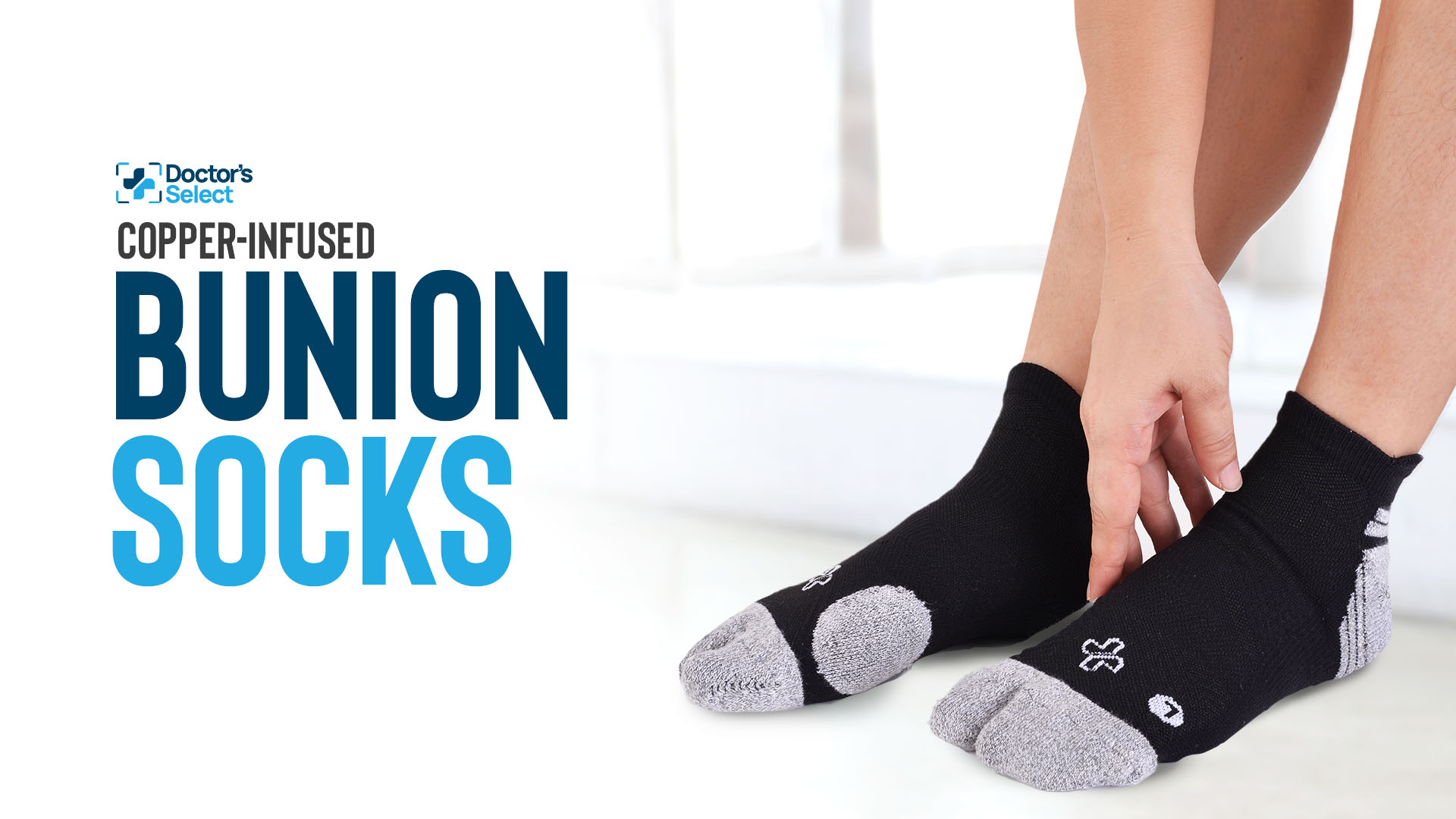 Amazon.com: Doctor's Select® 2 Pairs Bunion Socks for Women and