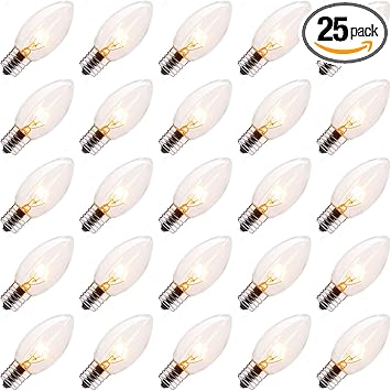 C9 incandescent lights Clearance