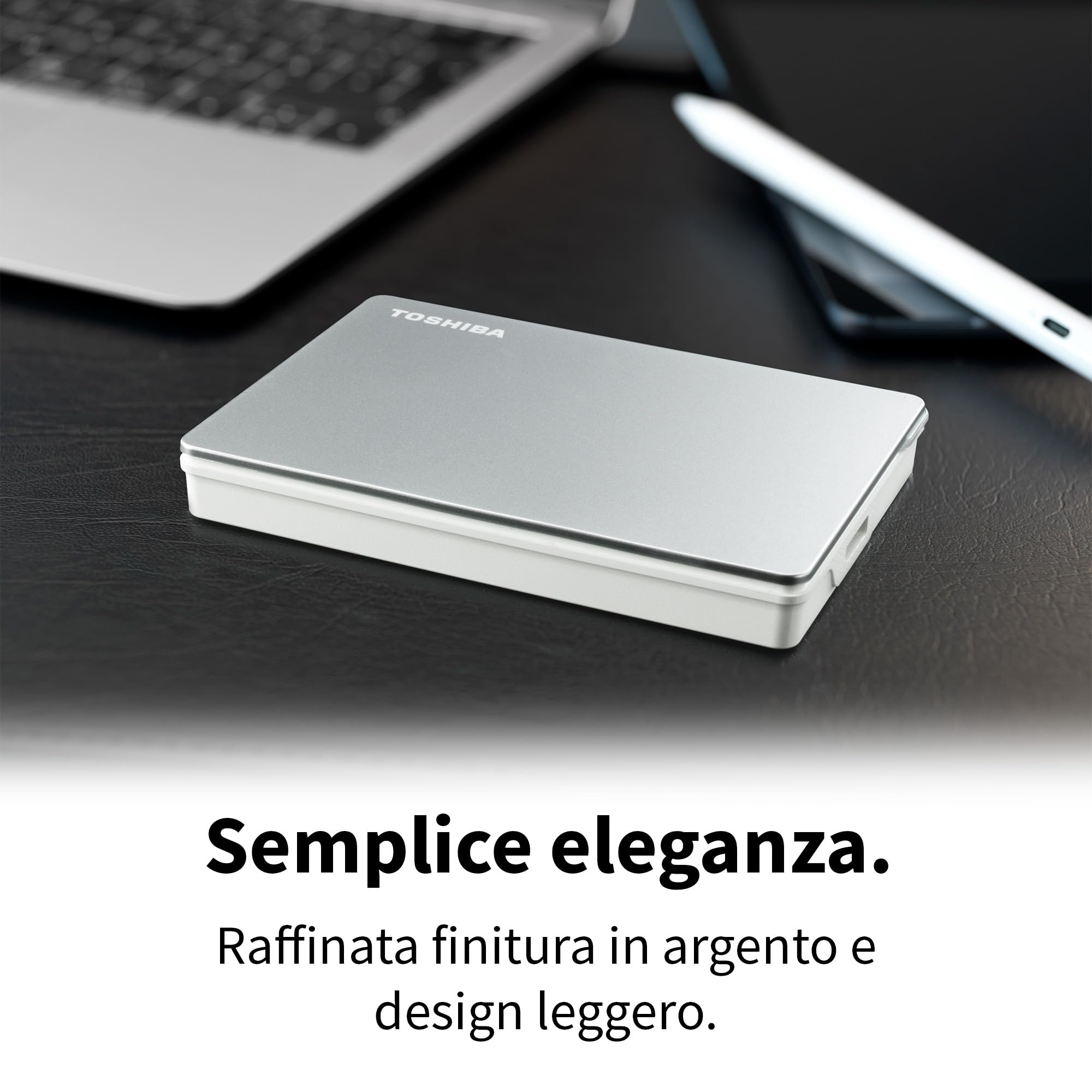 Toshiba Canvio Flex 1TB silver