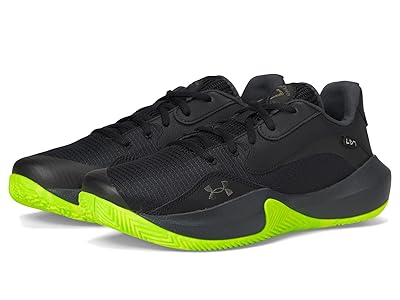 Under Armour Lockdown 7 Low Basketball Shoes Black/Black/Metallic Black