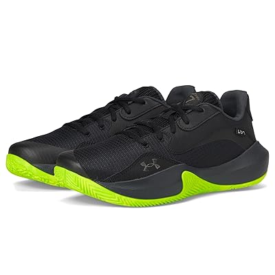 Under Armour Lockdown 7 Low Basketball Shoes Black/Black/Metallic Black