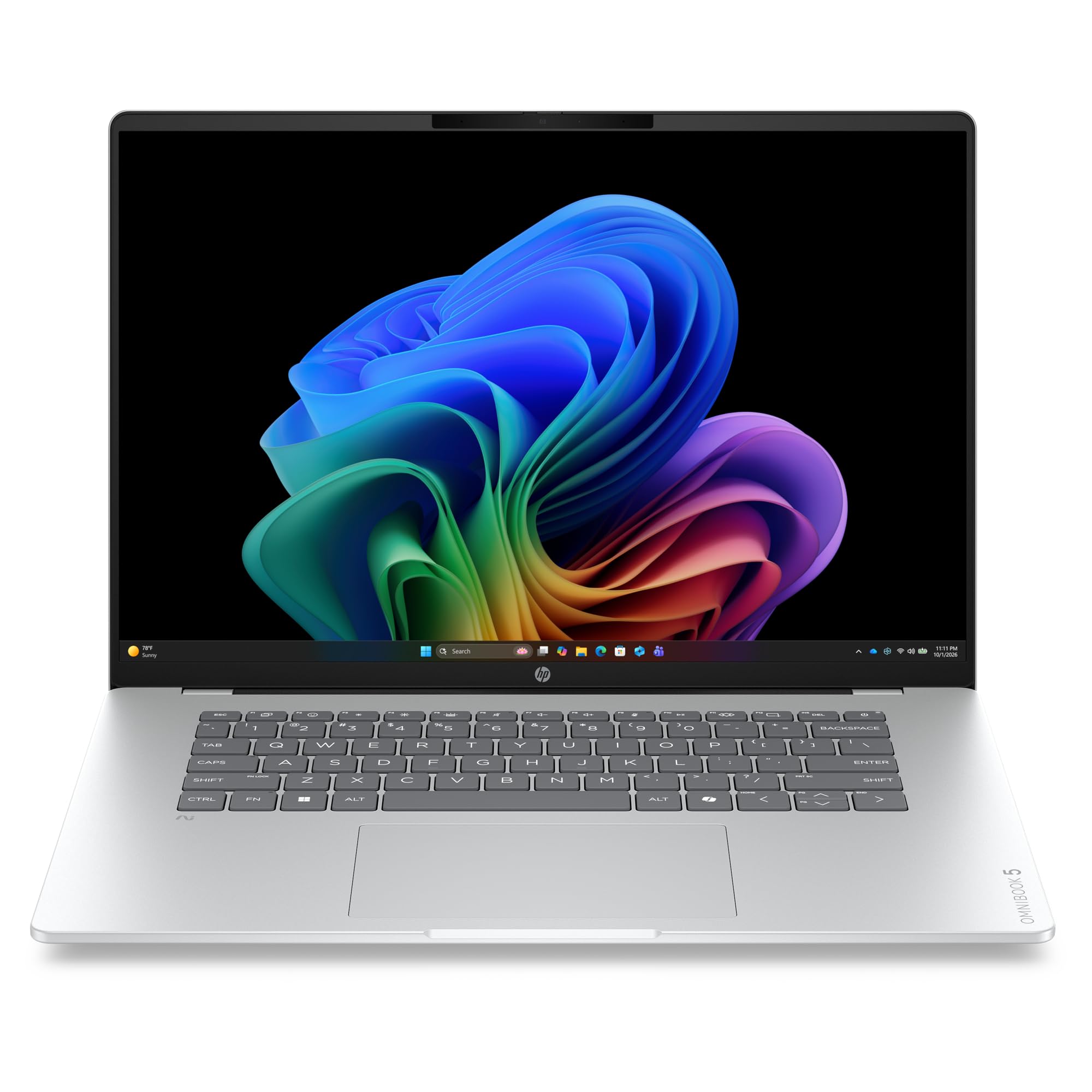 HP OmniBook 5 16 inch Next Gen AI PC, 2K OLED Display, Snapdragon