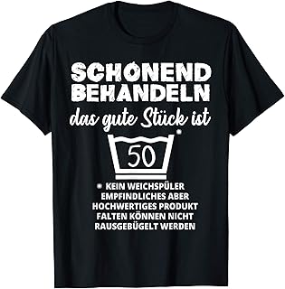 1971 Geschenk 50. Geburtstag 50 Mann 50er Schonend Behandeln T-Shirt