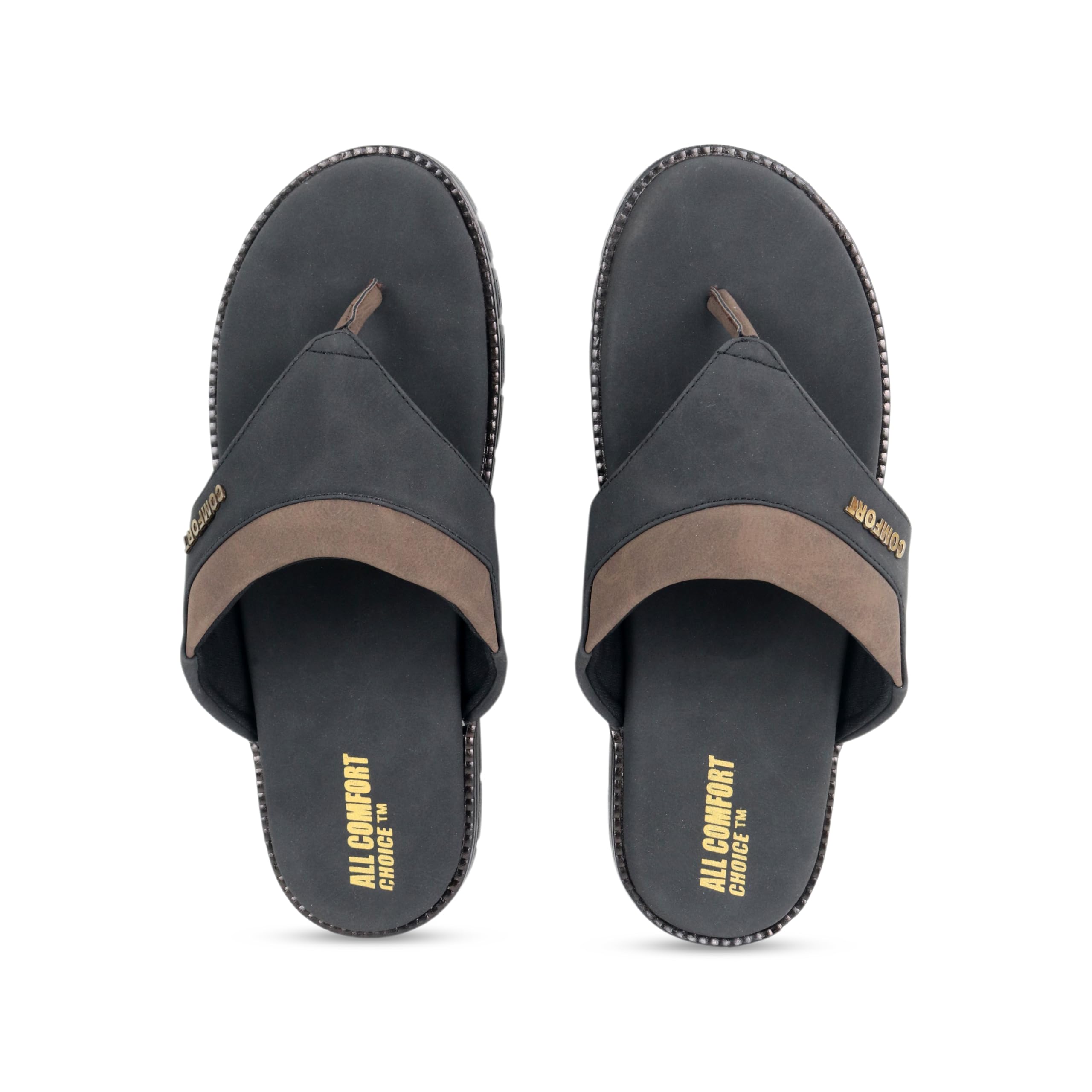 Men’s Comfortable Toe Ring Slippers | Stylish Casual Flip Flops | Lightweight Daily Wear Sandals with Cushioned Sole-image-49