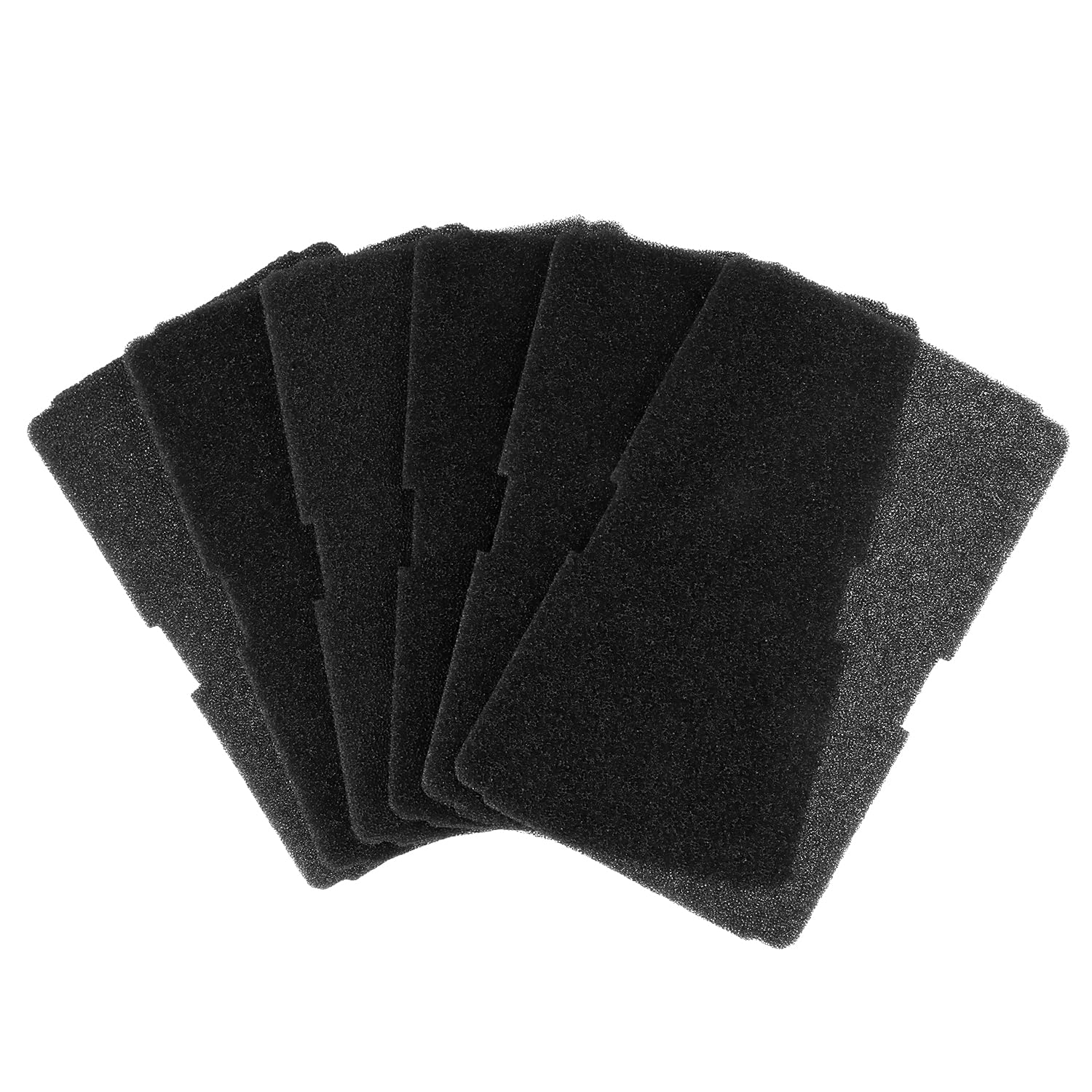 QWORK® Gąbka filtrująca do suszarki bębnowej, 240 x 155 x 11 mm, filtry do suszarki bębnowej, kompatybilna z Beko Grundig Blomberg ElektraBregenz 2964840100