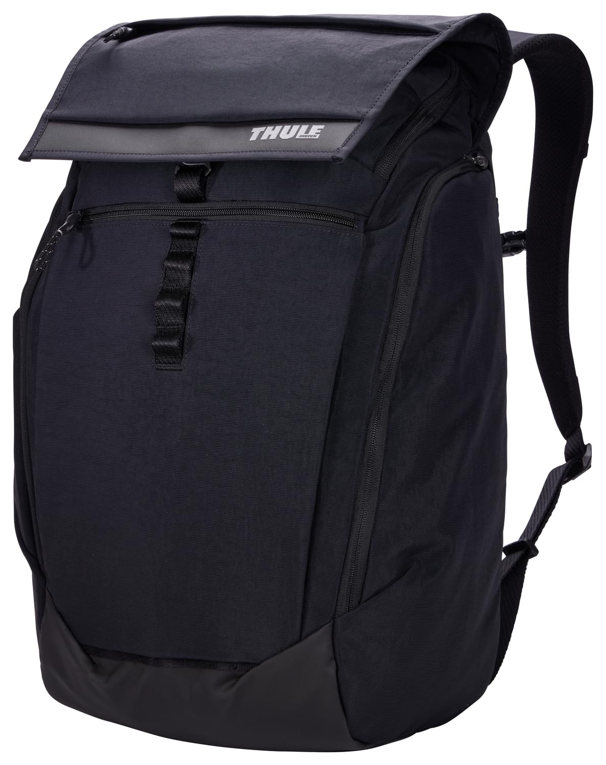 Thule Plecak Paramount 27 l, plecak dla osób dojeżdżających do pracy, wyściełana kieszeń pasuje do laptopów o przekątnej 16 cali, kolor czarny