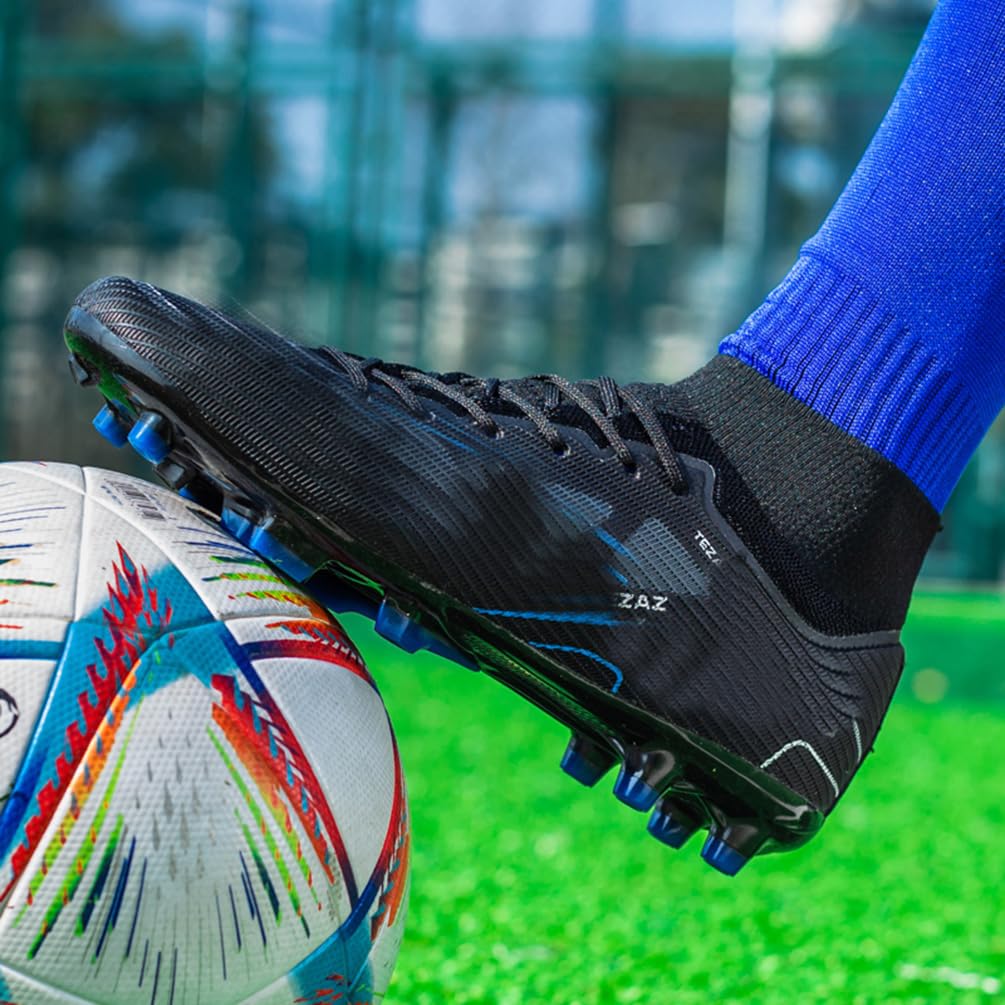 Crampon Foot Chaussures de Football Homme Professionnel Antidérapant Athlétisme Entrainement Sport (KBA-K24, 41EU)