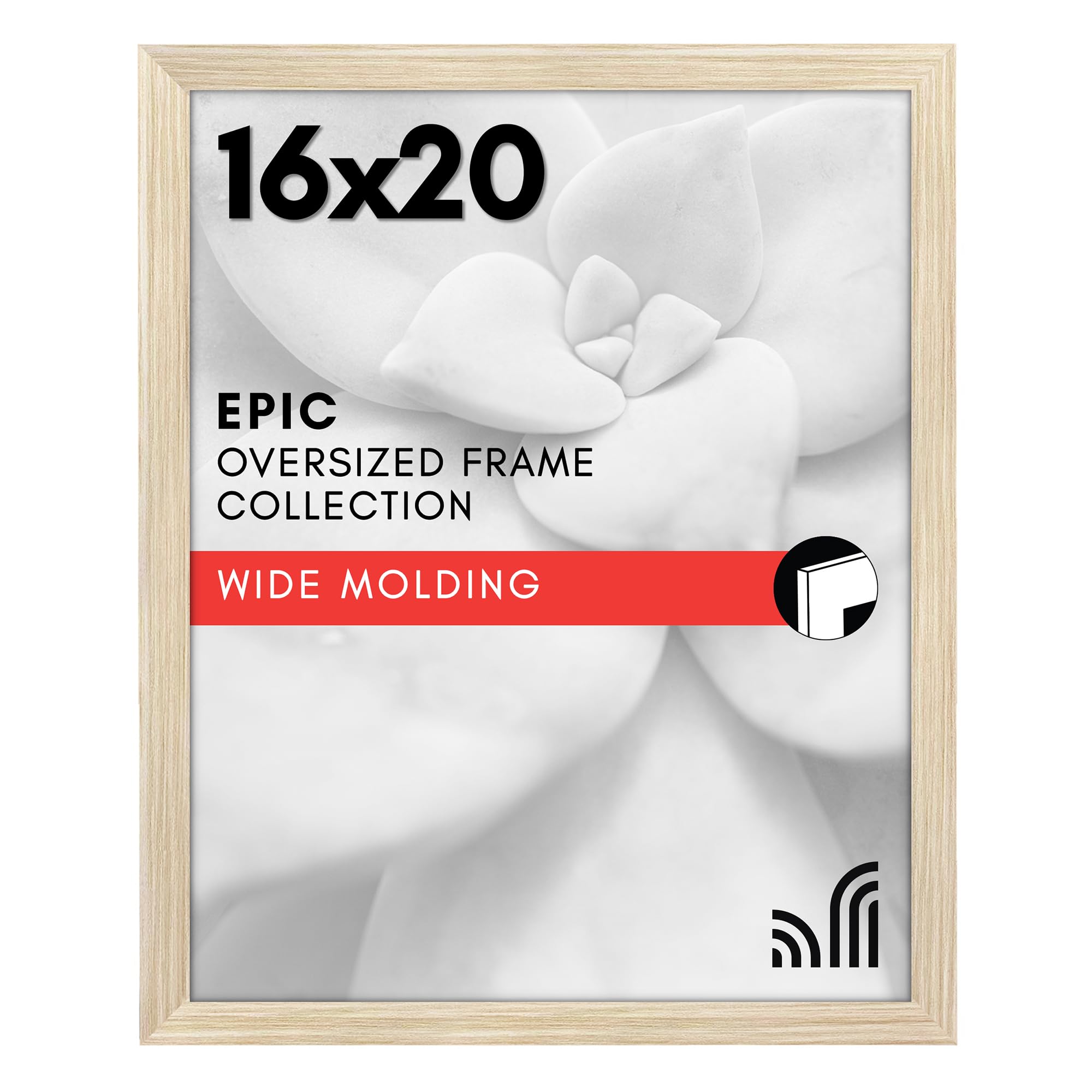 Americanflat 16x20 Poster Frame — Natural Oak
