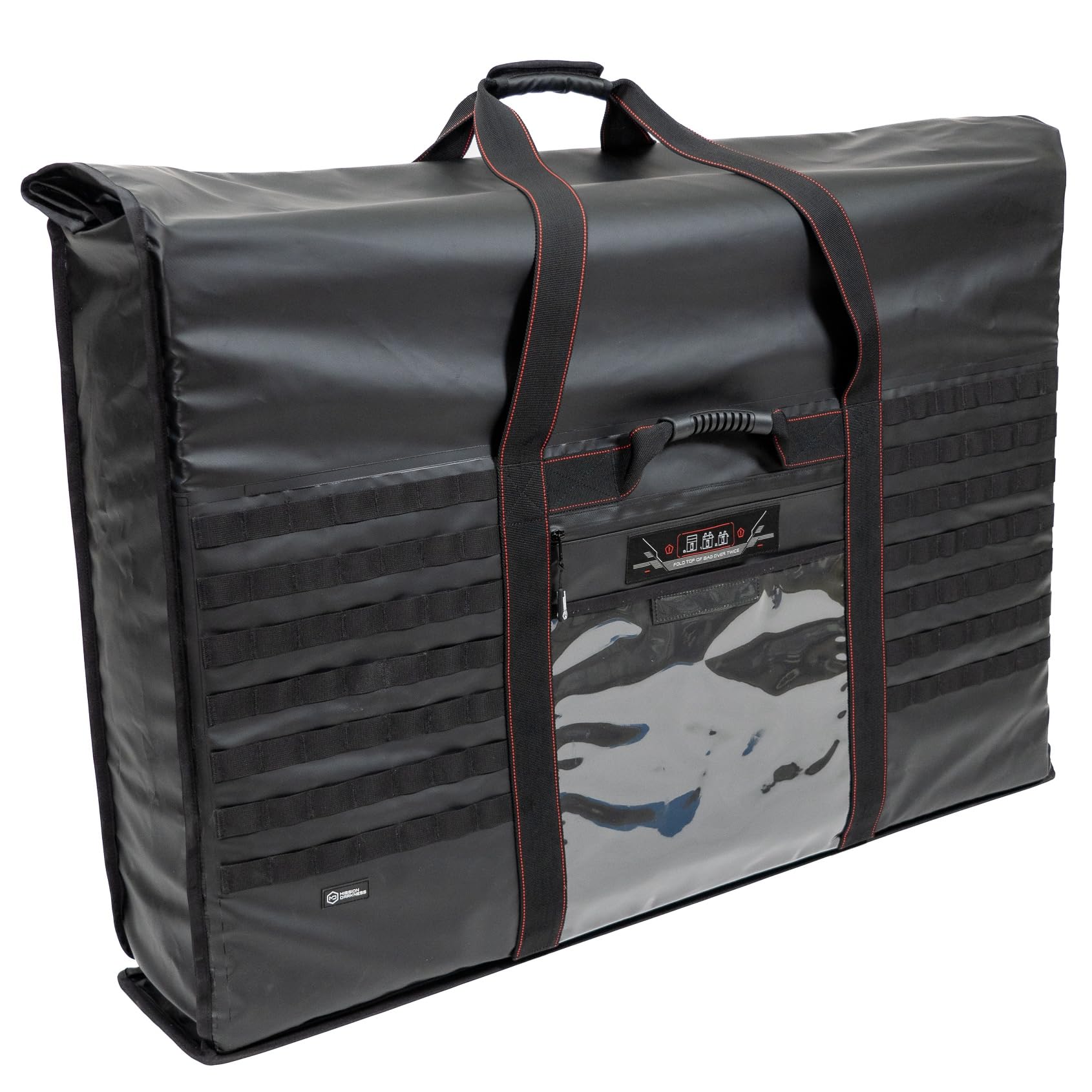 Mission Darkness Dry Shield Eclipse Faraday Bag for Solar Panels & Extra-Large Electronics // Military-Grade RF Shielding Waterproof Case for EMP CME Protection Preppers Personal Security