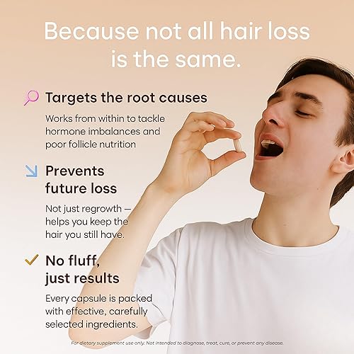 Miniatura 7 de Complex10 Suplemento de apoyo para el cabello con biotina, colágeno y 10 nutrientes esenciales, apoya un cabello saludable y de aspecto más fuerte,