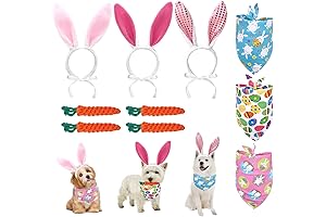 10 Pieces Dog Bunny Easter Puppy Kit, Add Unique Festivity to Your...
