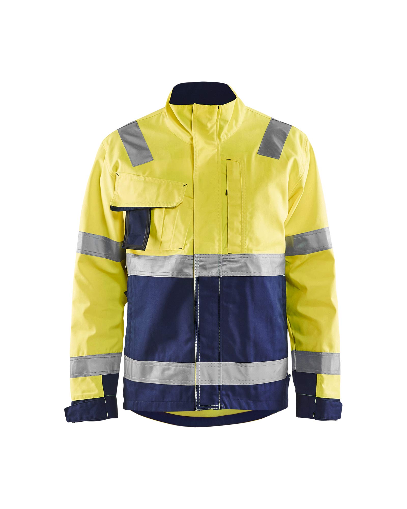 Blaklader 40641811 VESTE HAUTE VISIBILITÉ, Jaune/Marine, taille XL