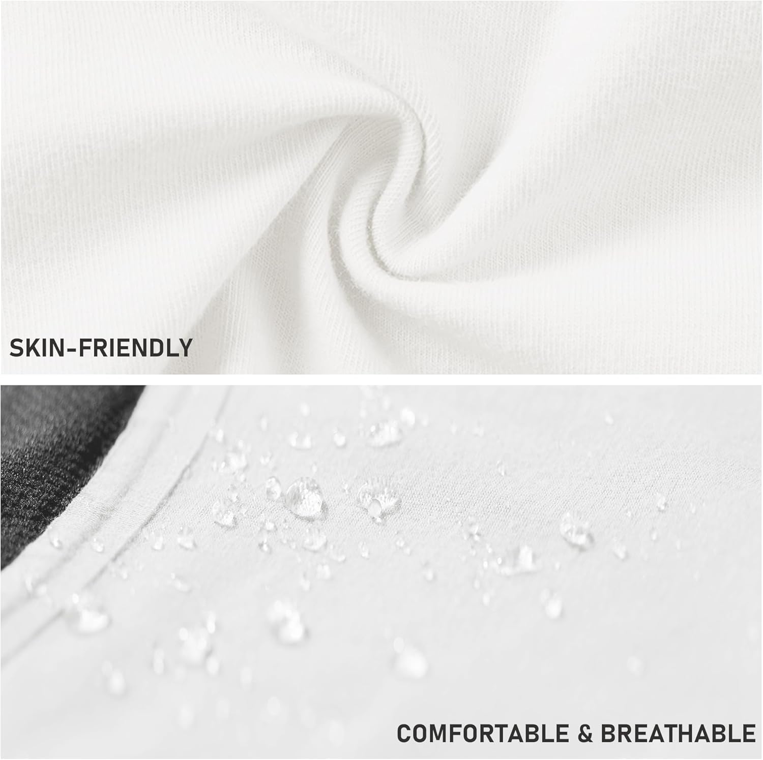 BATTEWA Incontinence Underwear for Women Washable, Leak Proof Underwear High Waist Cotton,Bladder Leakage 50ML (5White, X-Large, 5 Pack) - Image 6