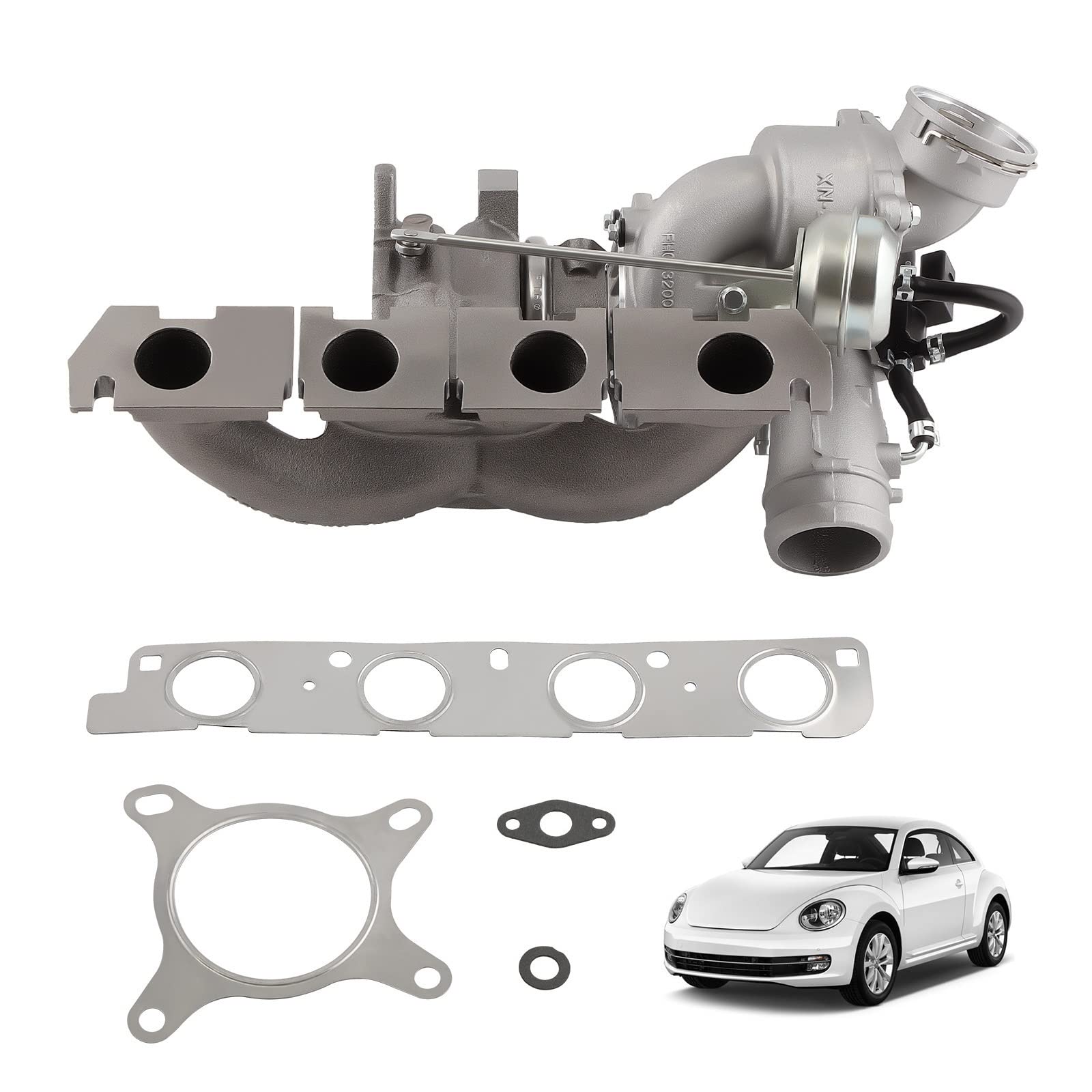 Turbocharger Turbo Compatible With VW 2.0L CCTA CC Beetle Passat Jetta 2008-2014 06J145713L