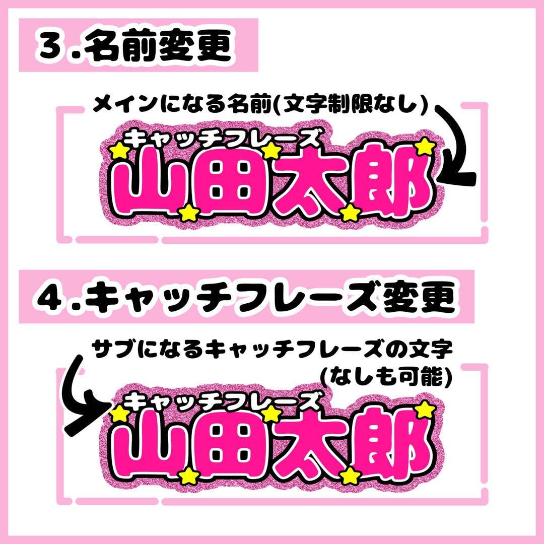 Amazon.co.jp: 連結文字セミオーダーピンクMサイズ連結団扇 文字パネル