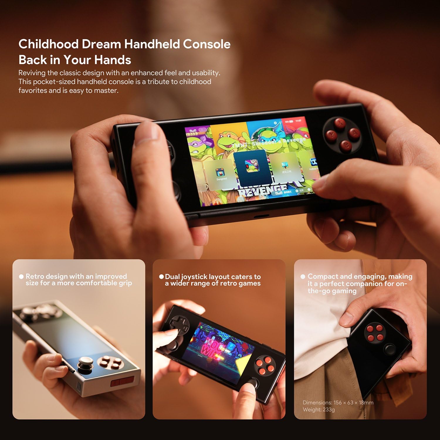 AYA NEO Pocket Micro: Premium Android Retro Gaming Handheld com