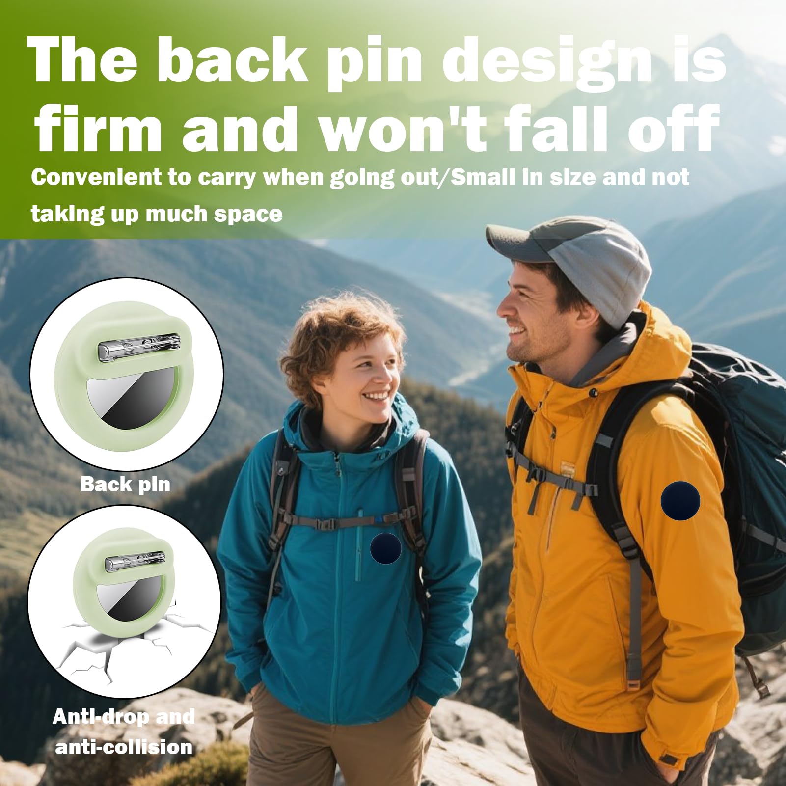 4 Stück Airtag Hüllen Versteckt - Silikon Halter Für Kinder & Haustiere