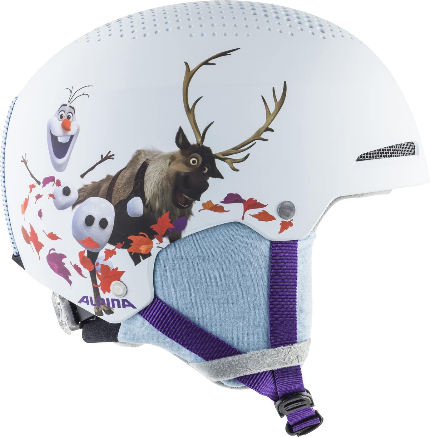 Alpina ZUPO Disney Set - Hochwertiges, Sicheres & Exklusives Disney Set aus Skibrille & Skihelm für Kinder