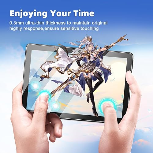 Miniatura 9 de Protector de pantalla para Fire Max 11 2023 Release 13 Generation, ultra sensible HD vidrio templado antihuellas para todos los nuevos protectores