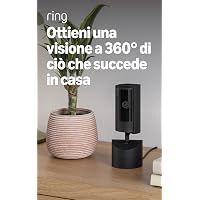 Videocamera interna inclinabile Ring (Pan-Tilt Indoor Camera)