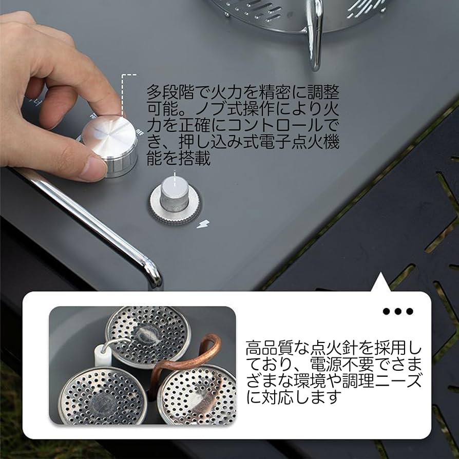 Amazon | Snowtaros バーナー IGT コンロ IGTストーブ フラット 304