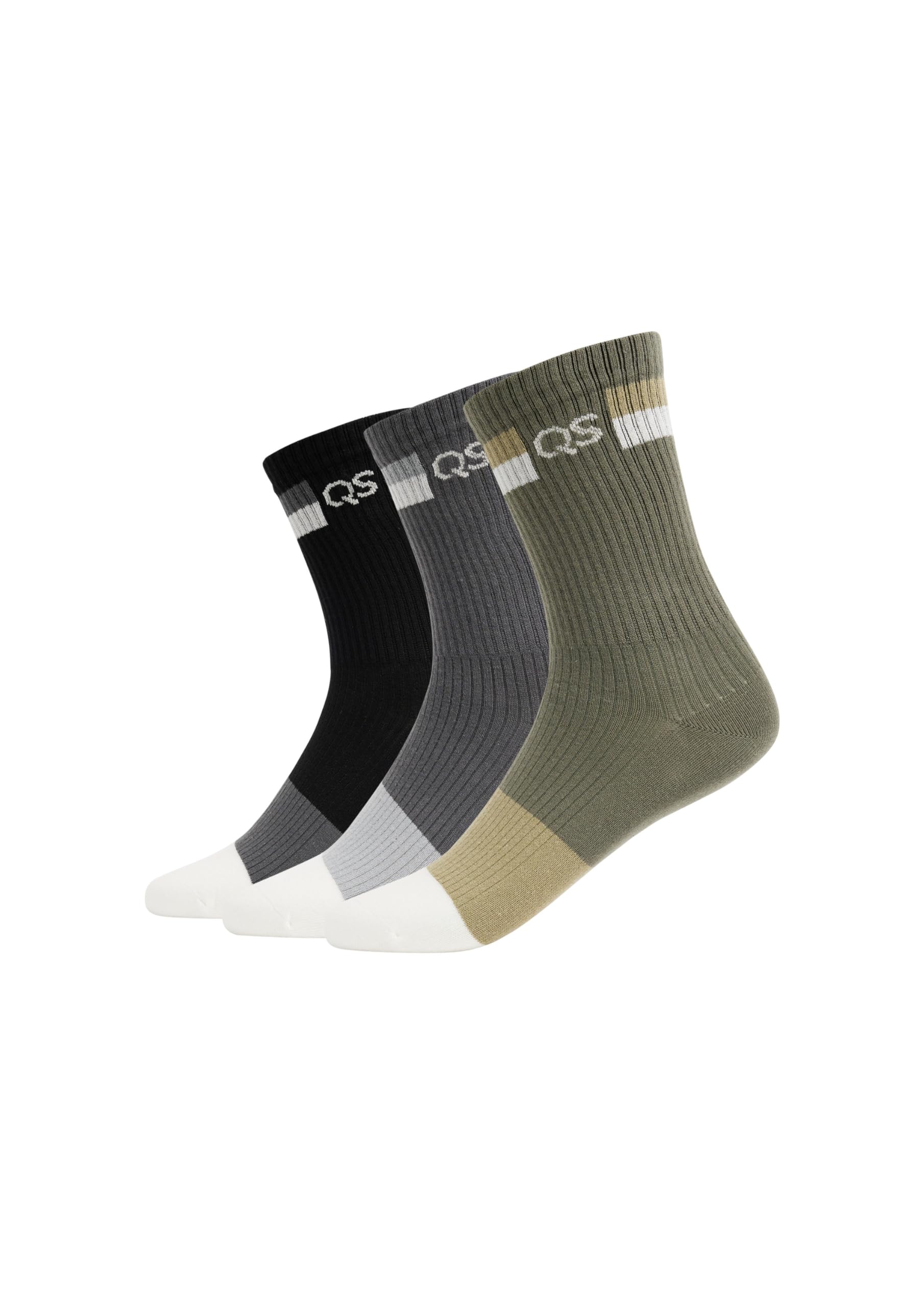 QS Retro-Socken im 3er-Pack