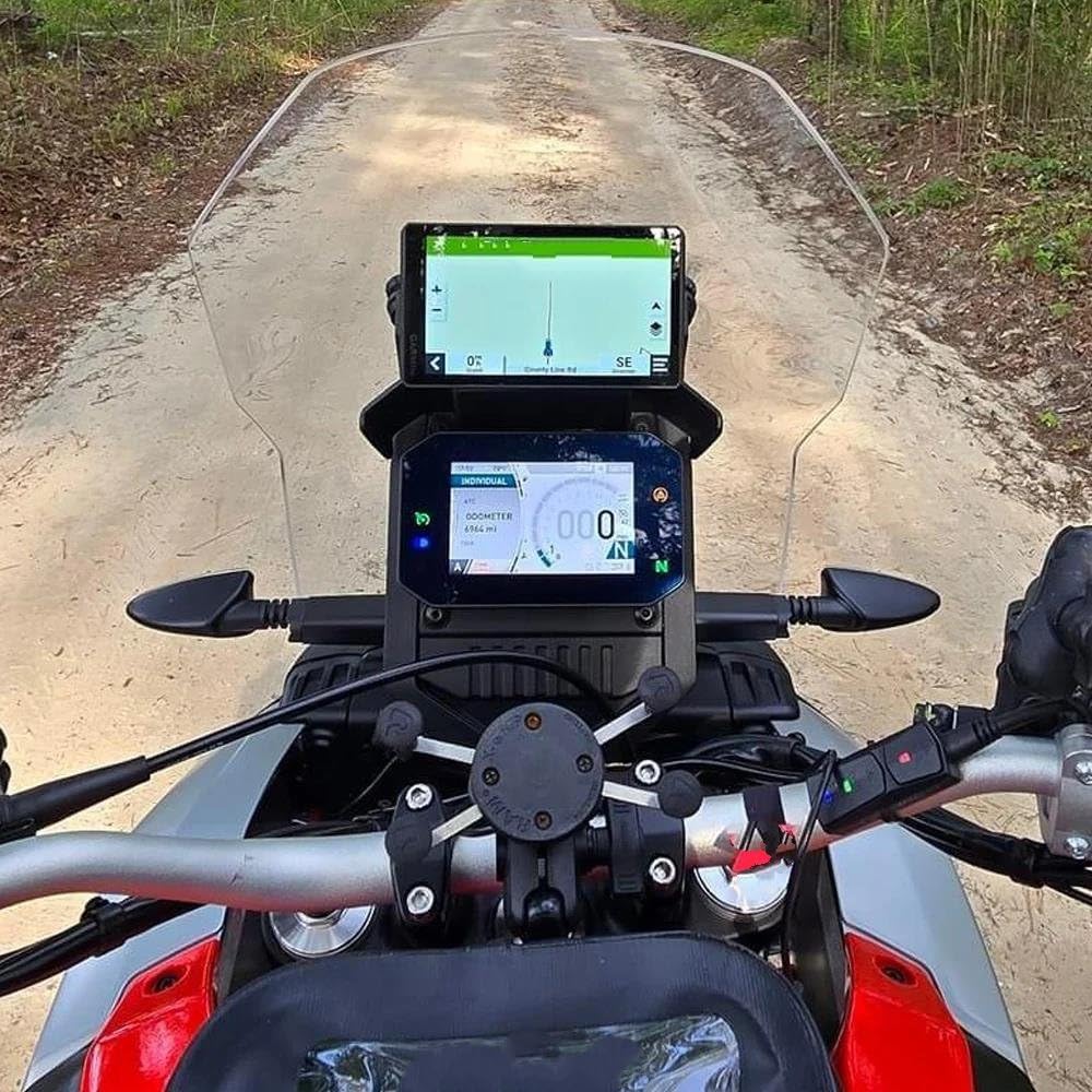 Placa Navegación GPS Móvil para F800GS para NX400 para CB500X 450MT para Versys650 12MM 22MM