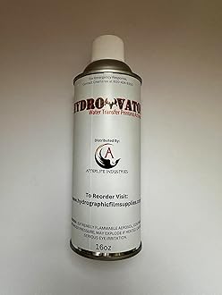 Hydrographic Film Activator 16 oz Aerosol Spray Can Hydrovator, clear