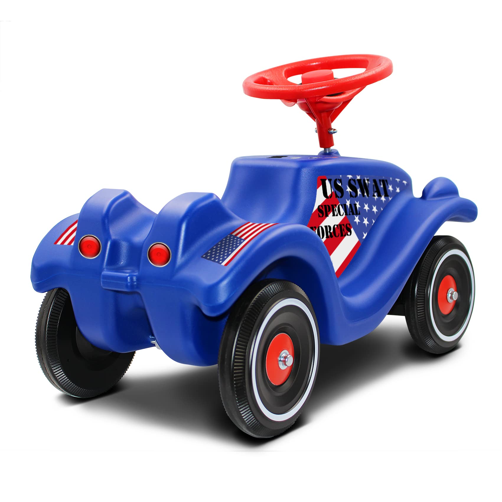 Finest Folia Sticker Set Compatible with Big Bobby Car Classic Sticker for Children's Vehicle Slide Car Toy Car Design Film for Girls Boys R194 (08 US Swat) - Image 4
